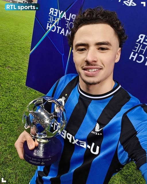 الطالبي أفضل لاعب في مبارة بروج وأطلانطا