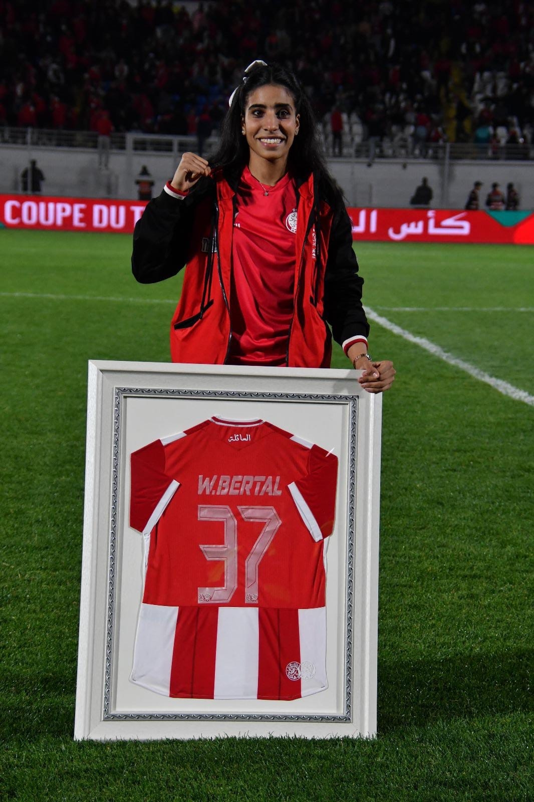 جماهير الوداد احتفلت بإنجاز وداد برطال