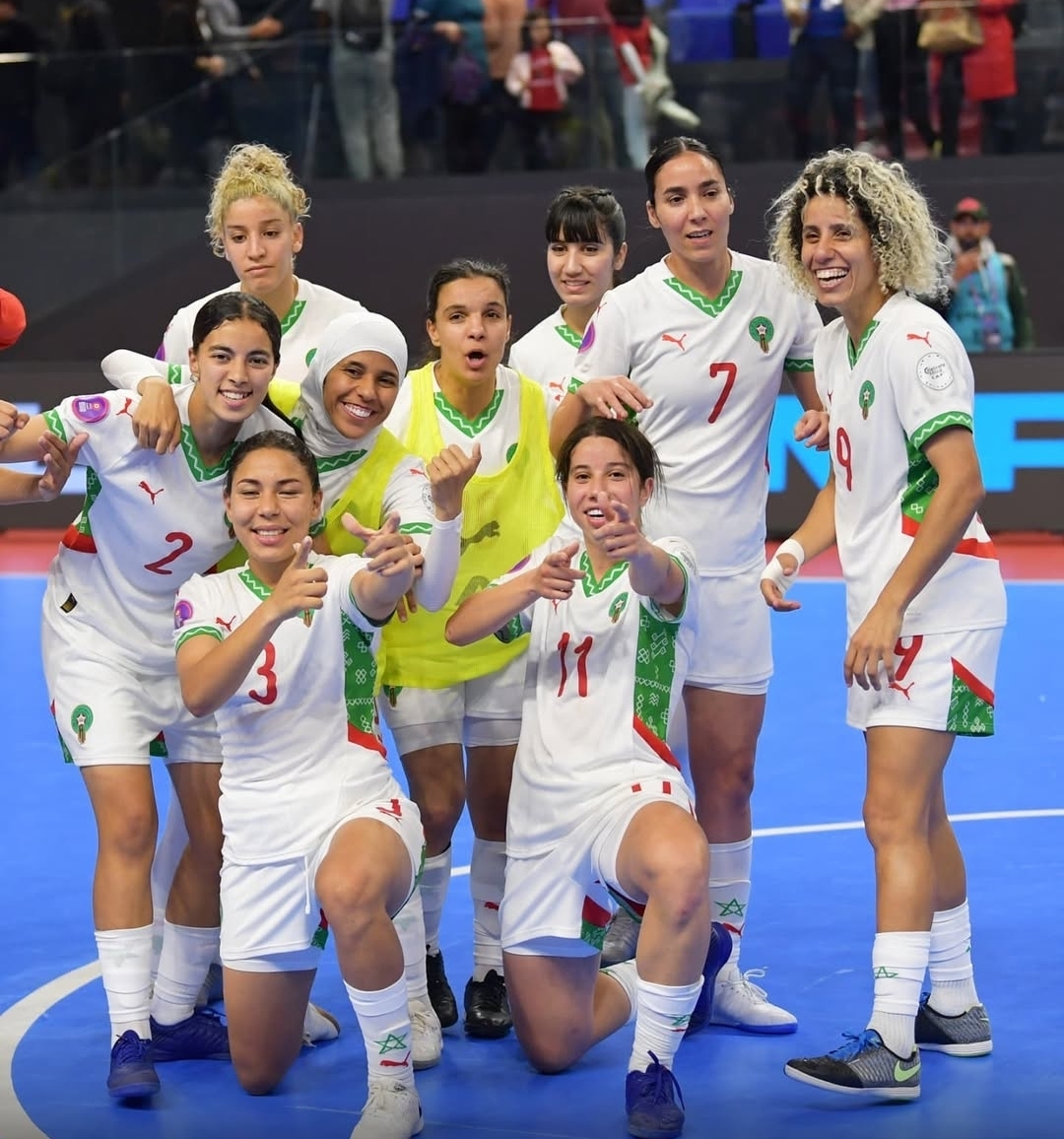 أنغولا خصم إناث المغرب للفوتصال في نصف نهائي كأس إفريقيا