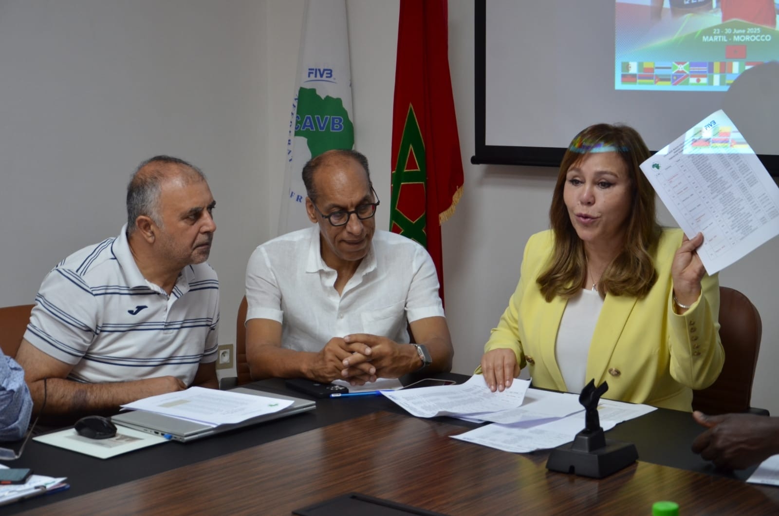 المضيق عاصمة الكرة الطائرة الشاطئية الإفريقية