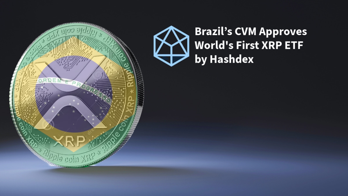 Hashdex Breaks Ground with First Spot XRP ETF on Brazil's B3 Exchange