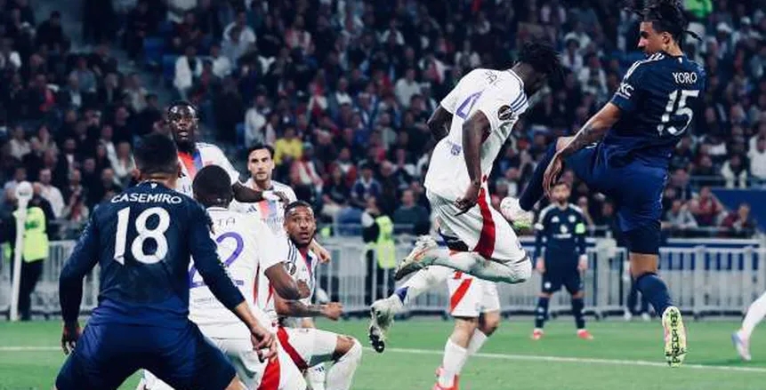 في مباراة مثيرة.. مانشستر يونايتد يتعادل مع ليون بالدوري الأوروبي