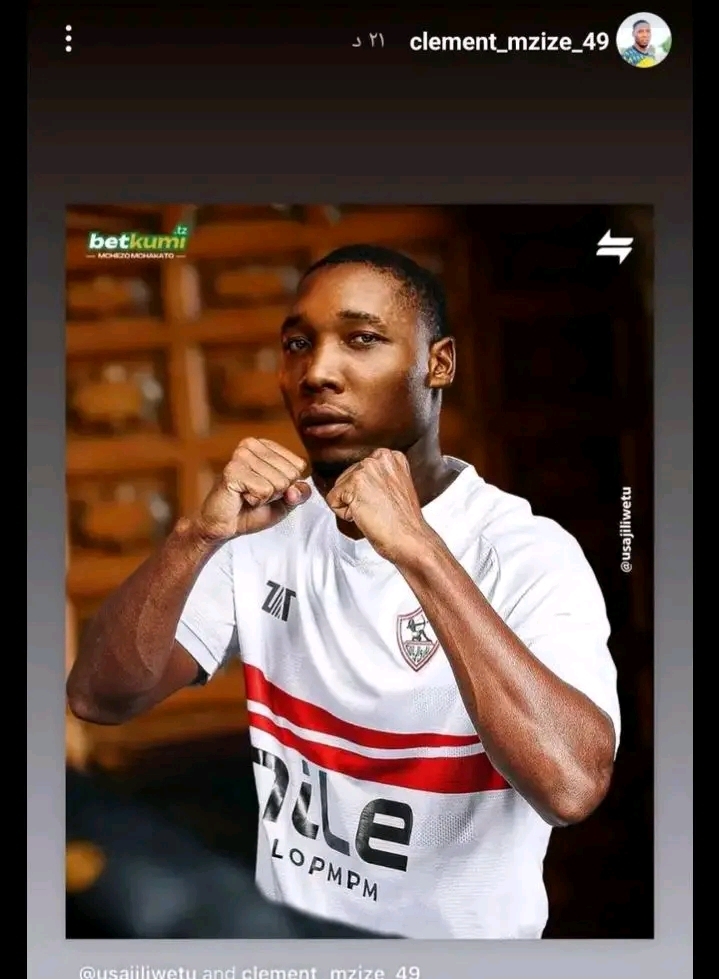 مزيزى يعلن الإنضمام إلى نادى الزمالك