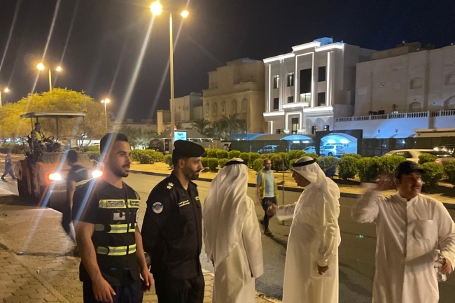 استمرار أعمال صيانة الطرق في محافظة الجهراء