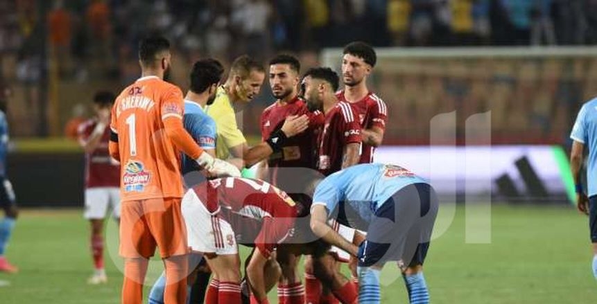 خطوة جديدة من الأهلي بسبب طاقم تحكيم مباراة بيراميدز