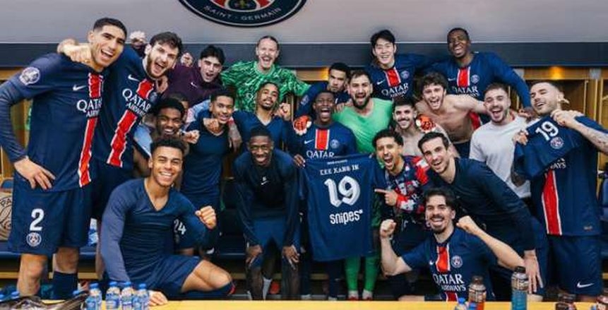 باريس سان جيرمان يتوج بلقب الدوري الفرنسي رسميا