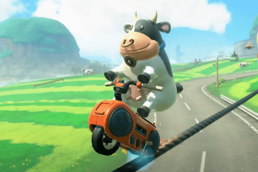 Nintendo's popular new ‘Mario Kart' cow draws a protest letter from PETA