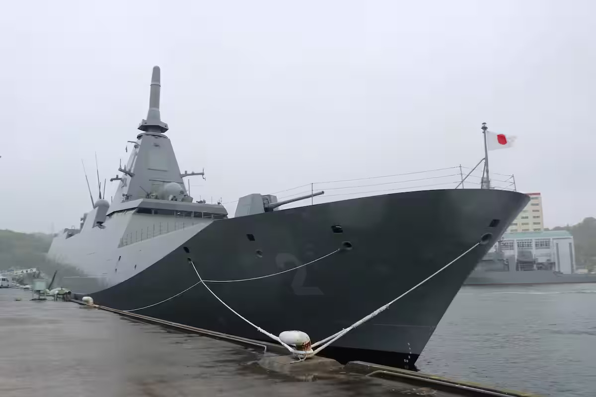Japan's New Frigate Joins Global Naval Competition