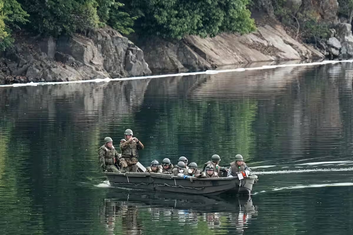 Search Continues for Crew of Crashed Defense Force Trainer Jet