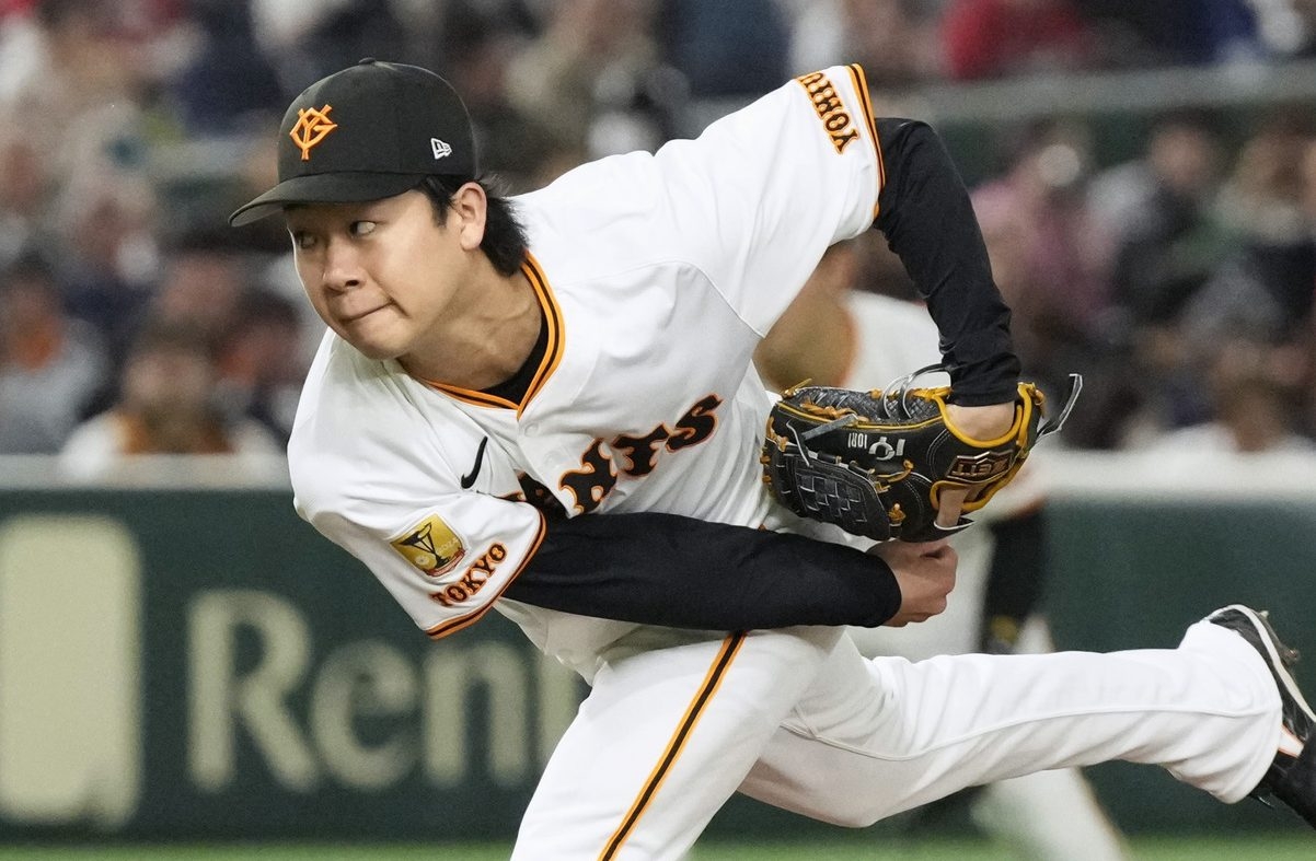 Yomiuri's Iori Yamasaki Breaks CL Scoreless Innings Streak to Begin a Season