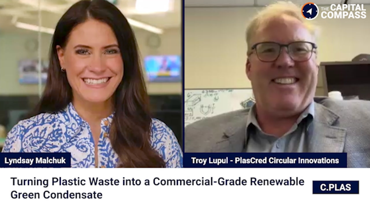 Turning Plastic Waste into a Commercial-Grade Renewable Green Condensate