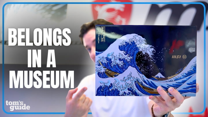 Watch: This Laptop Is Literally a Work of Art – MSI Prestige 13 AI+ Ukiyo-e Edition