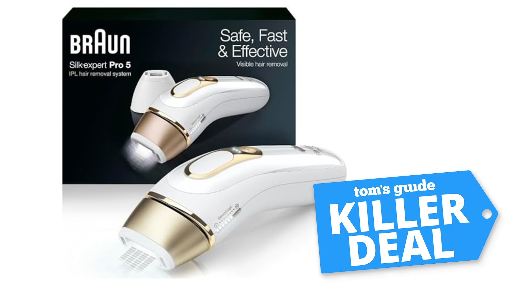 I almost never have to shave my legs anymore thanks to this Braun IPL device — and it's on sale for Memorial Day