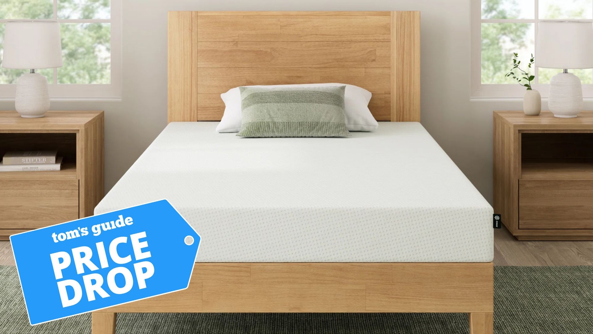 Not a typo! Get a queen Zinus memory foam mattress for just $177 in the Memorial Day sales