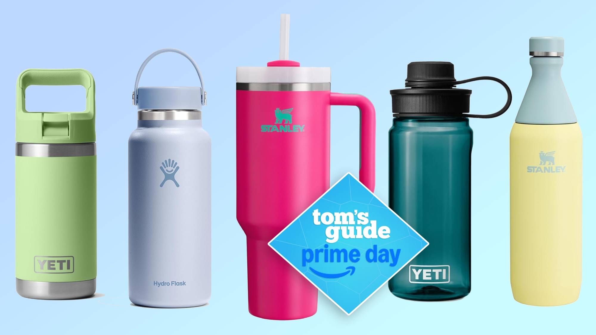 Prime Day knocks up to 40% off YETI, Hydro Flask and Stanley — 11 water bottle deals I'd shop this week
