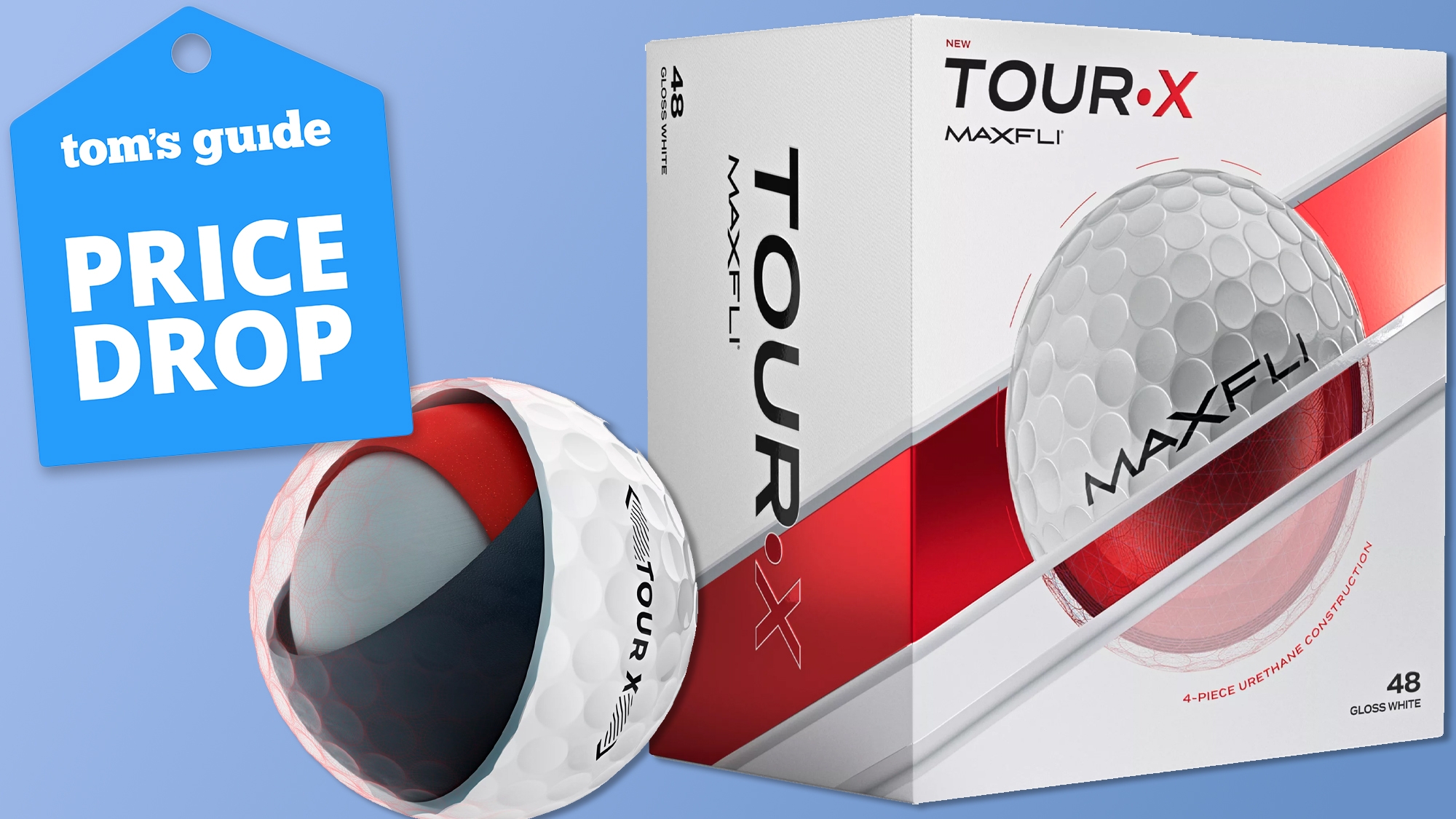 Save $40 on the golf balls Ben Griffin used to win the Charles Schwab Challenge