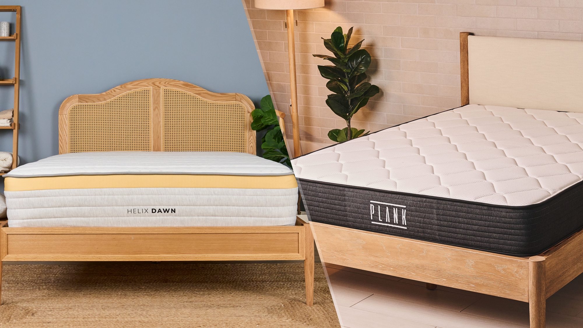Helix Dawn vs Plank Firm: which firm mattress should you buy?