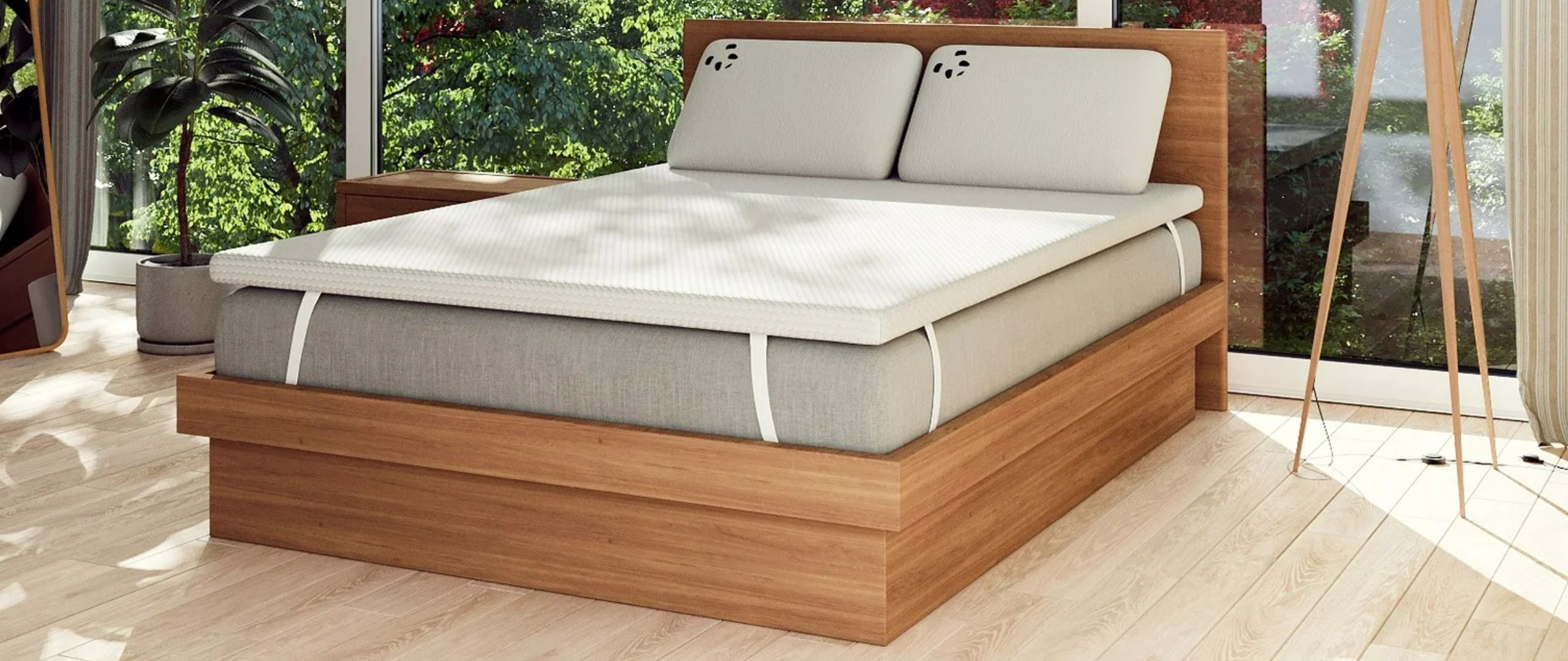 Panda Bamboo Memory Foam Mattress Topper review: Body-contouring comfort for worn-out beds