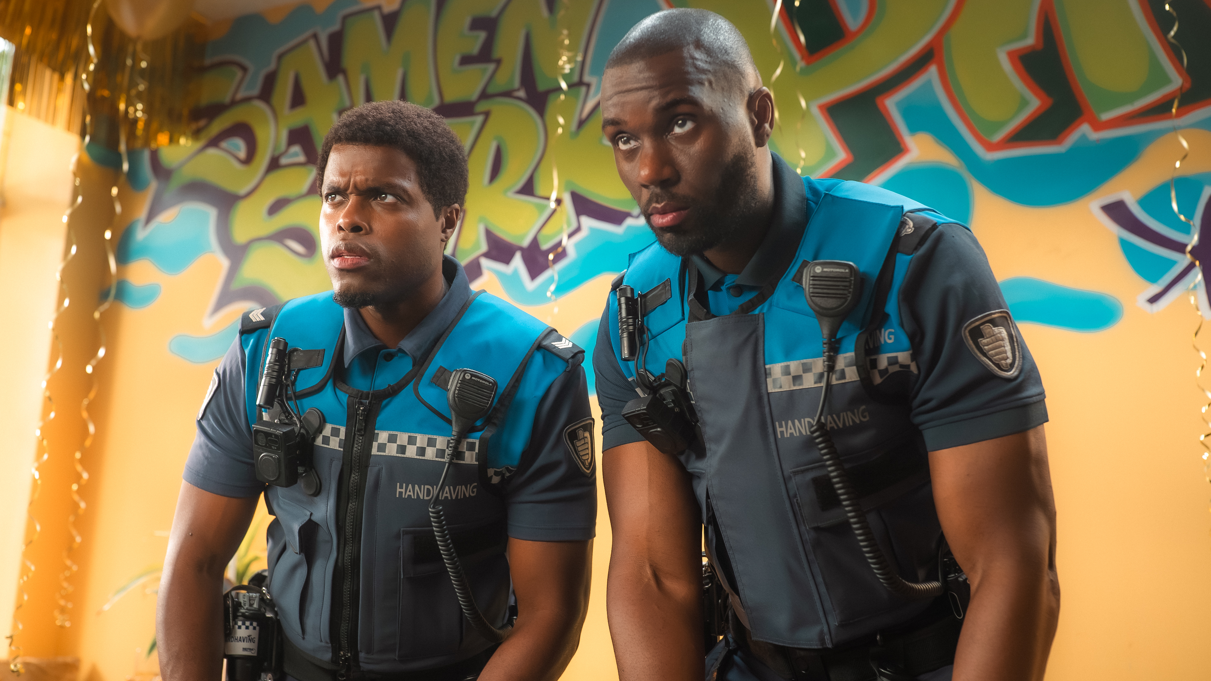 Netflix's chaotic new action comedy movie looks perfect for 'Hot Fuzz' fans — watch the trailer now