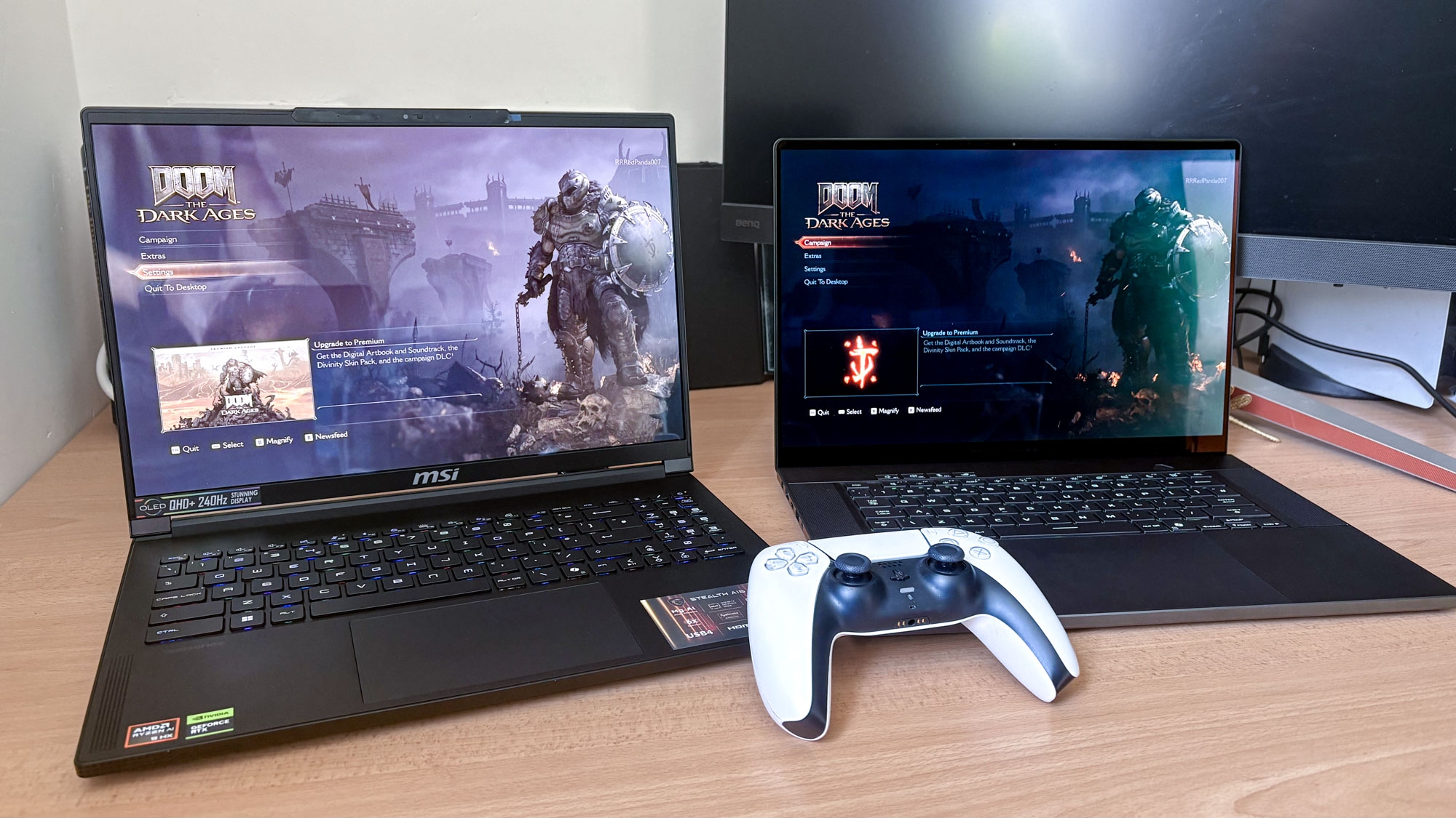 I played Doom: The Dark Ages on RTX 5080 vs RTX 5070 Ti gaming laptops — and the results surprised me
