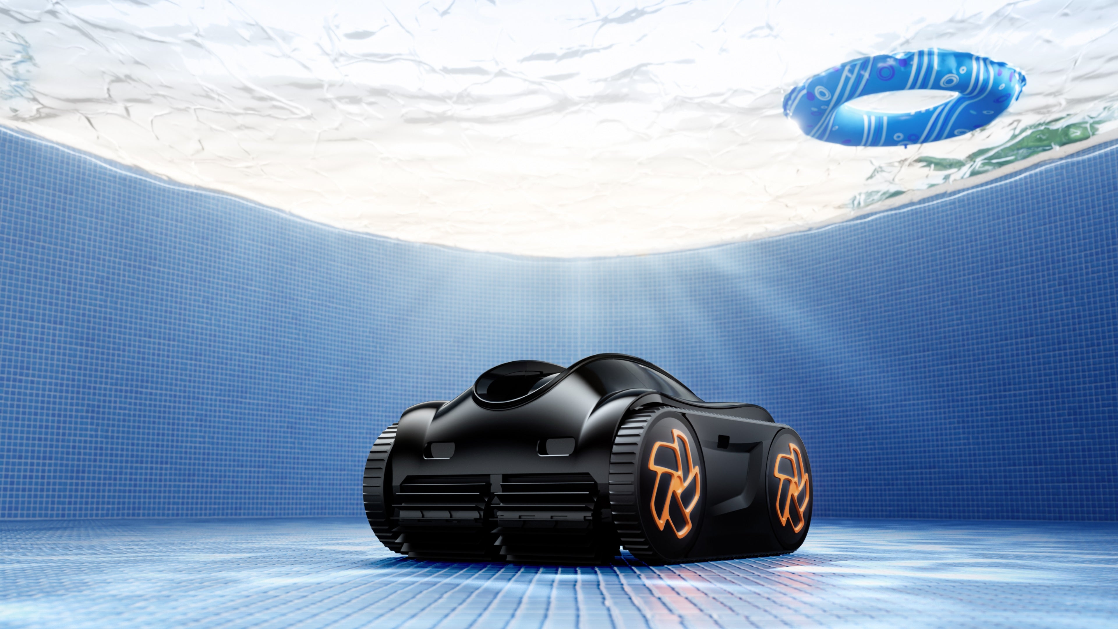 Take the stress out of your summer with this robotic pool cleaner