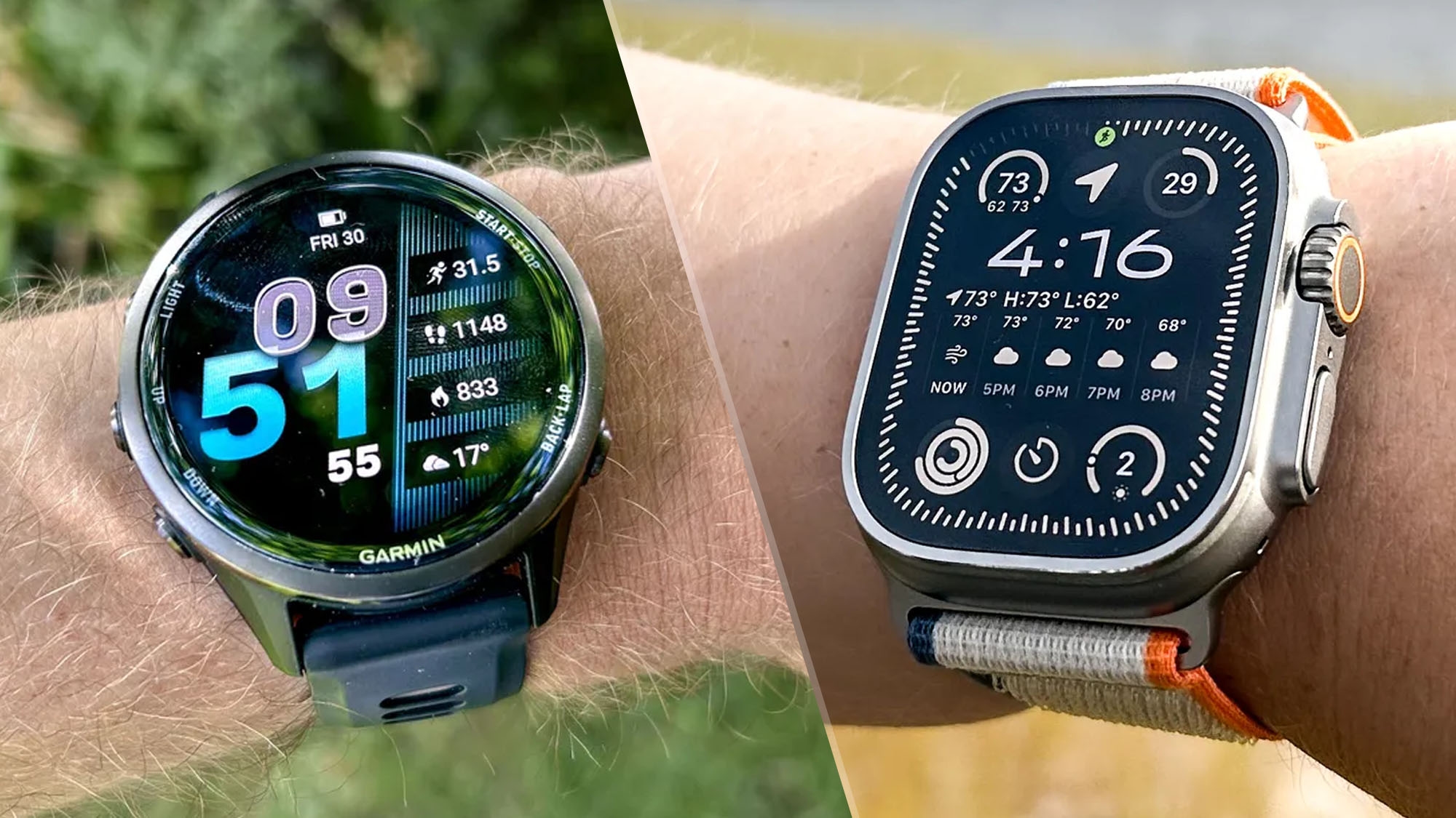 Garmin Forerunner 970 vs Apple Watch Ultra 2 — which should you buy?