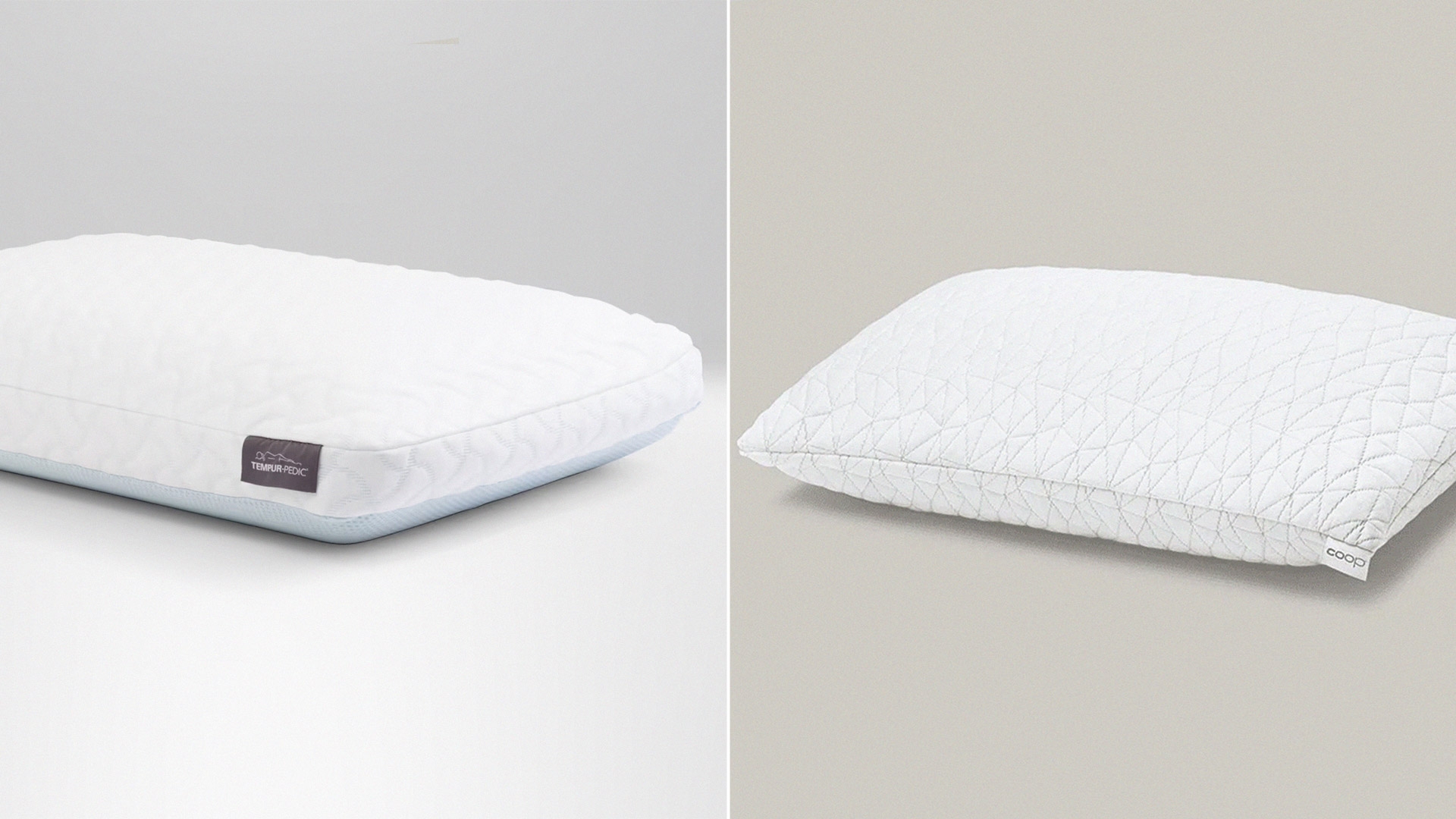 Tempur-Pedic Tempur-Cloud vs Coop Original Adjustable: Which pillow for stomach sleeping should you buy?