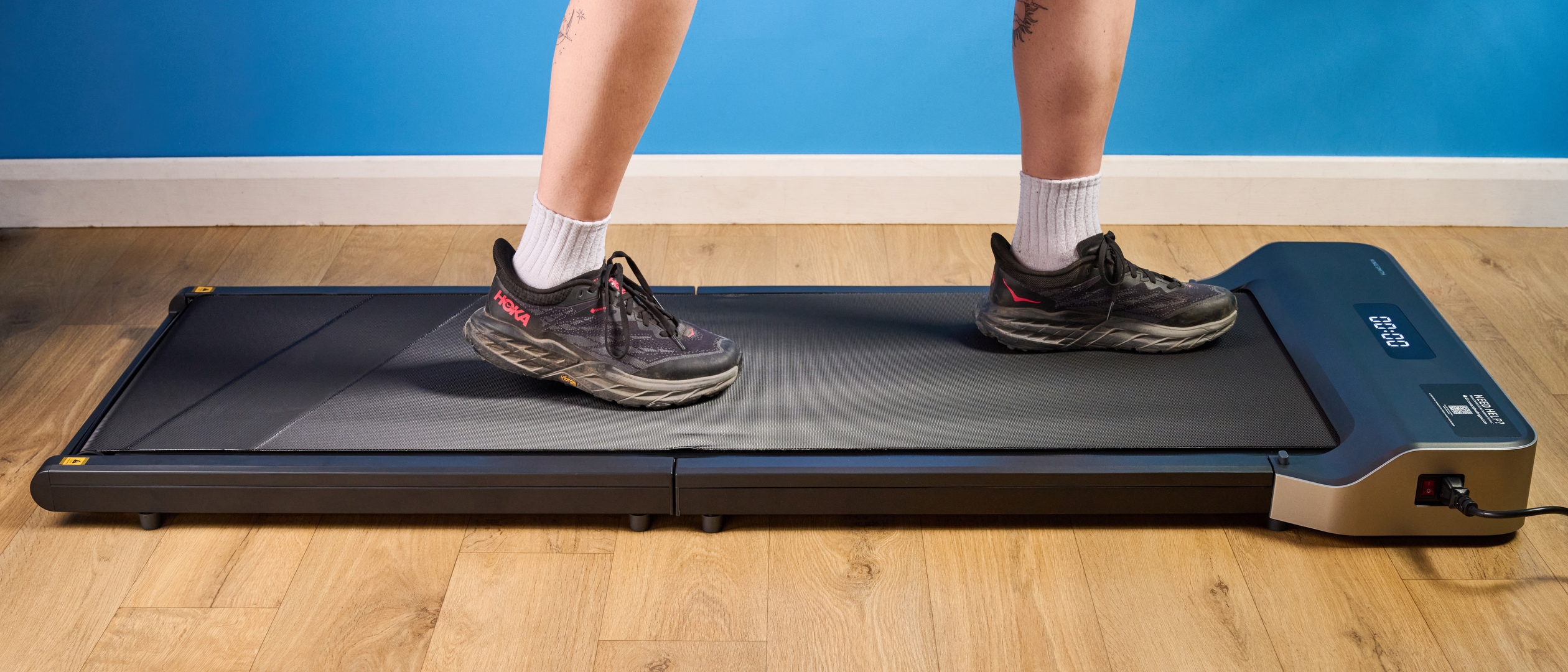 Adding a Hot Girl Walk to my working day with this foldable under-desk treadmill helped me hit my 10,000 steps with ease