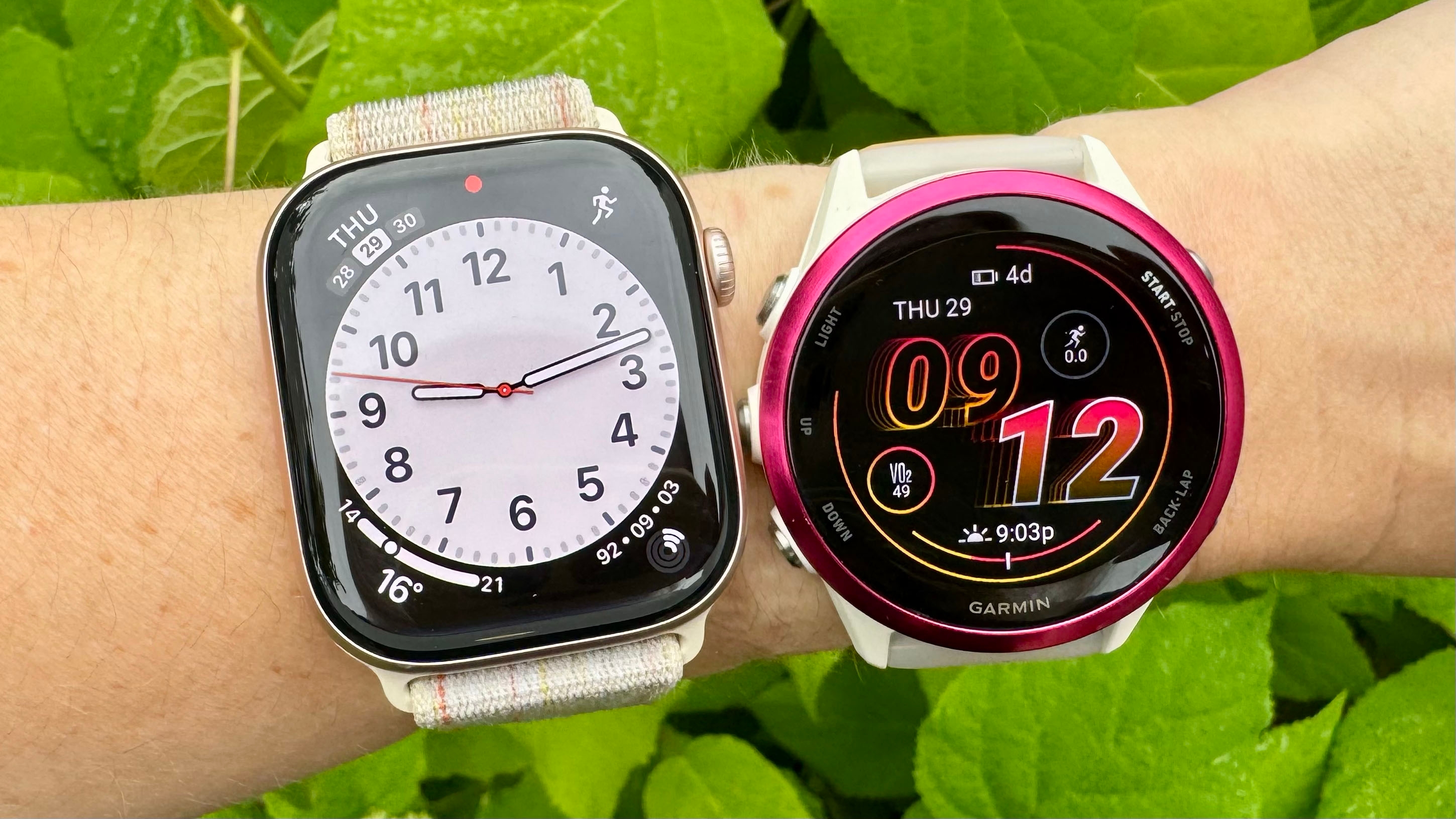 I walked 8,000 steps with the Apple Watch 10 vs Garmin Forerunner 570 — and one was more accurate