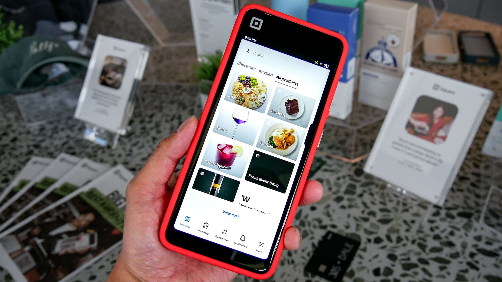 Square Handheld is a waiter's dream come true — and it's something I wish I had 20 years ago