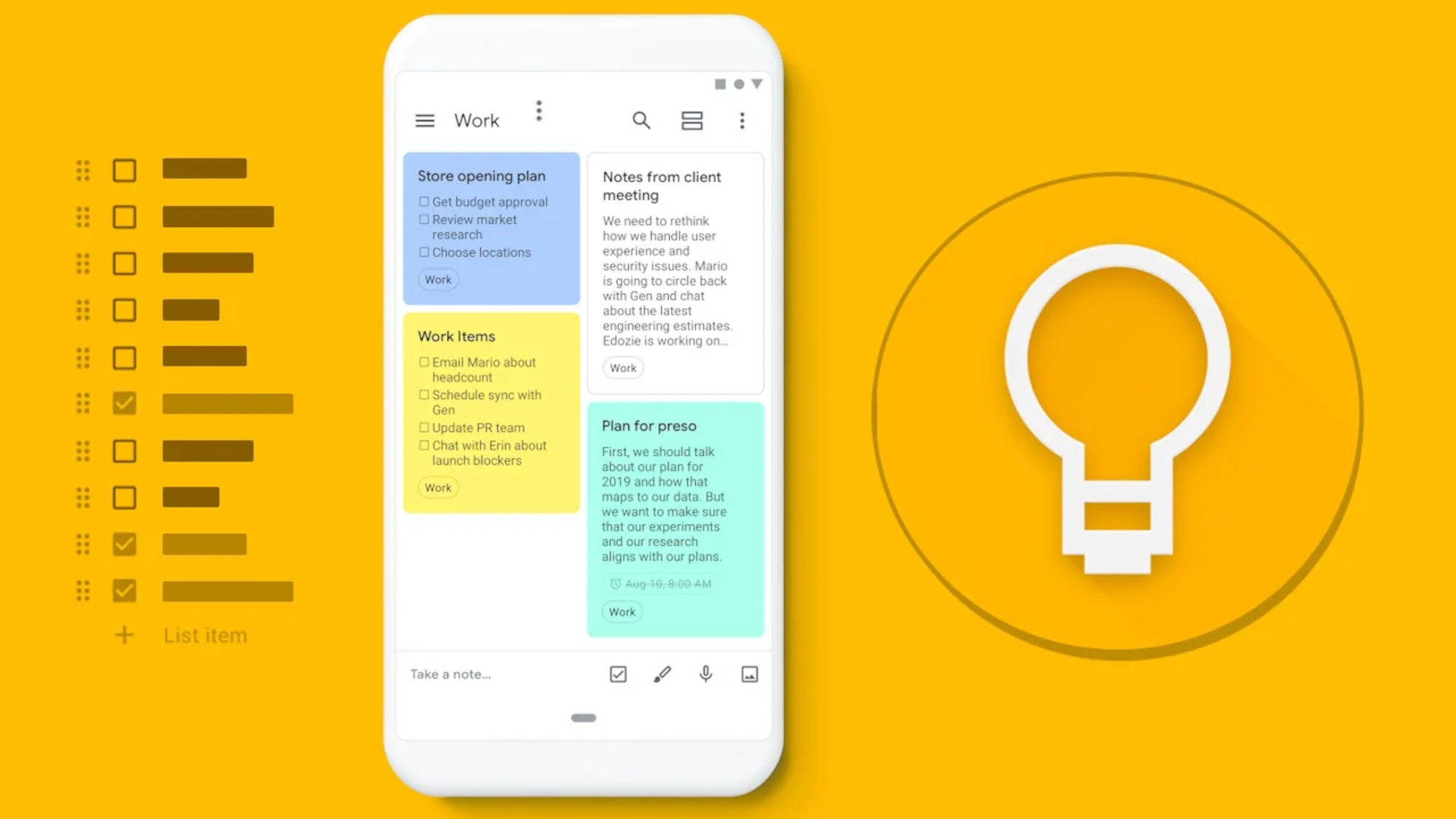 5 tips to be more productive in Google Keep