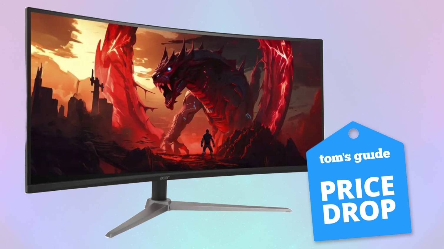 Score! This 34-inch ultrawide curved gaming monitor is only $299 at Best Buy right now