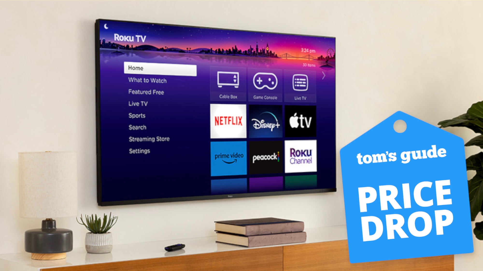 Don't wait! This 65-inch Roku TV just fell to $599 — that's 50% off its usual price