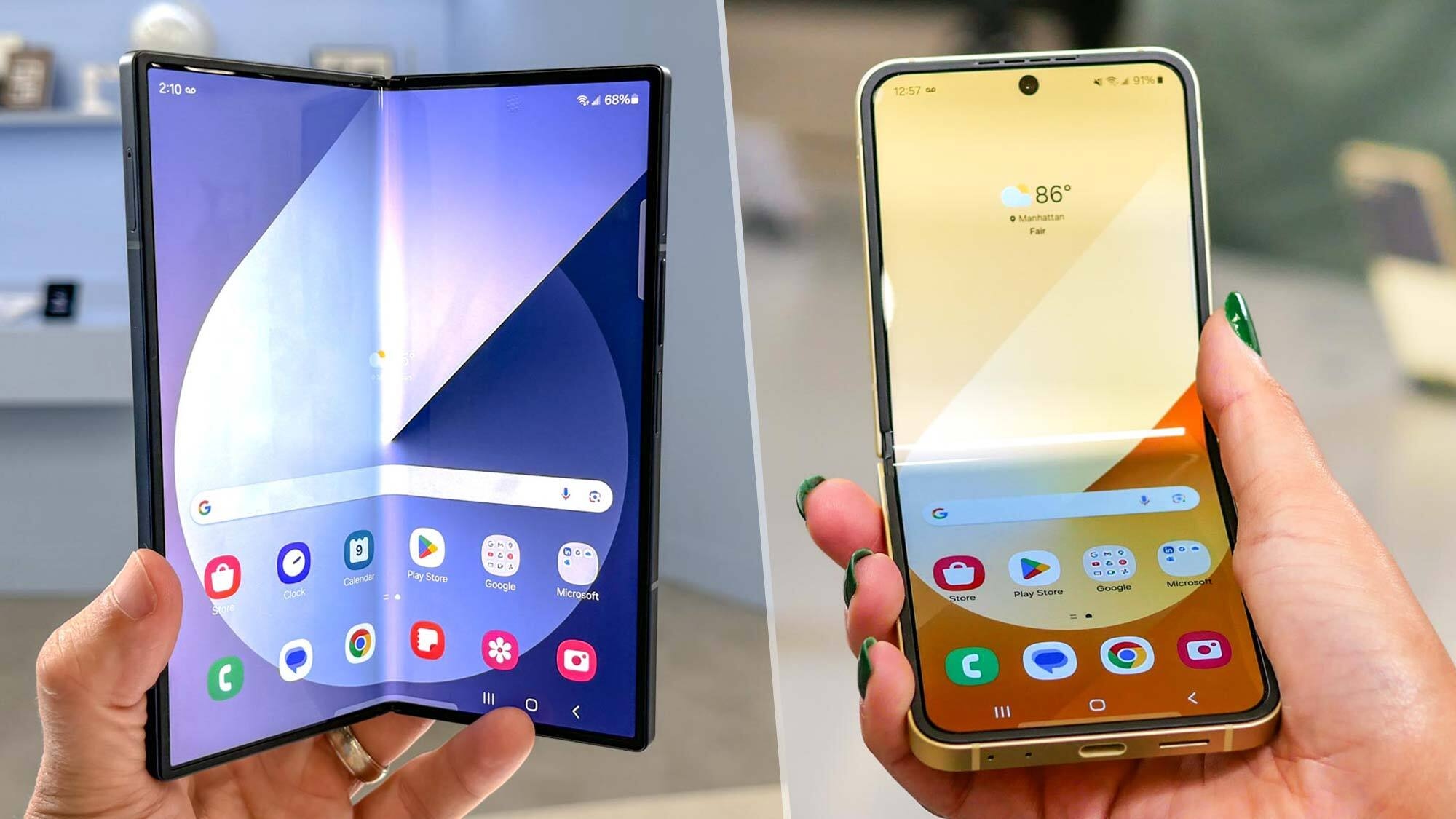 Samsung Galaxy Fold 7 and Flip 7 leak before Unpacked — and they're super slim
