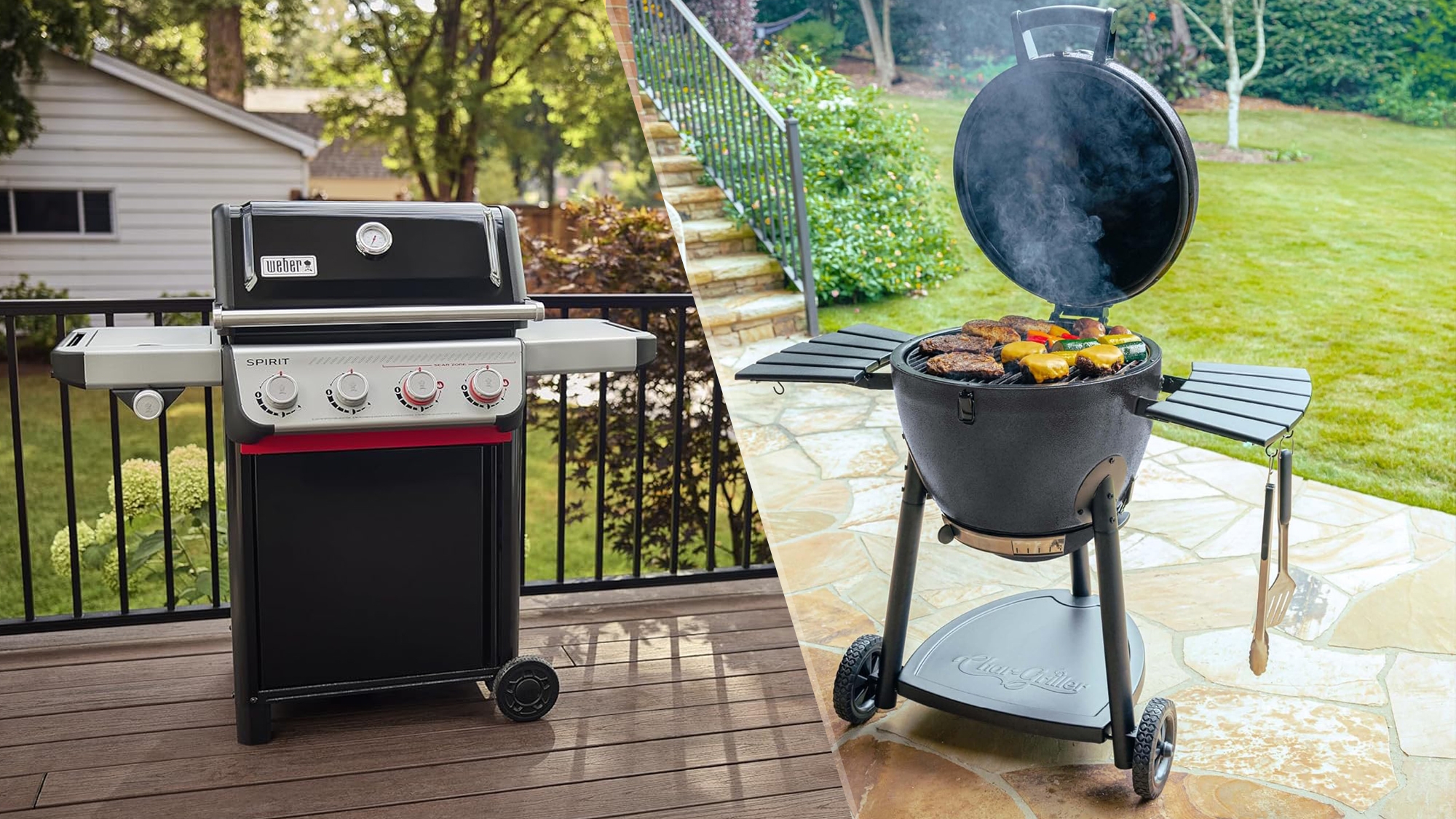Gas vs. charcoal grill — which one should you choose?