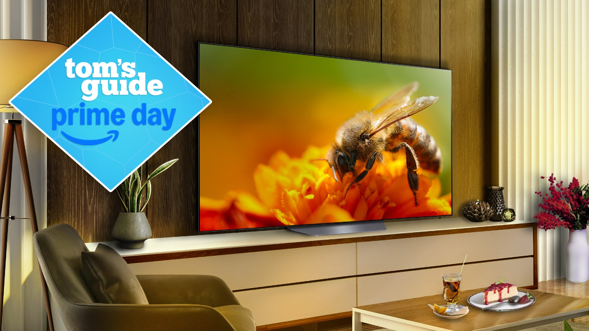 Not a typo! This 65-inch LG OLED TV just crashed to $996 for Prime Day