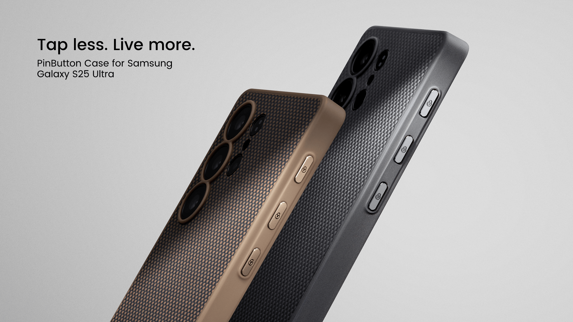 A whole new kind of phone case — 3 action buttons revolutionize the S25 Ultra experience