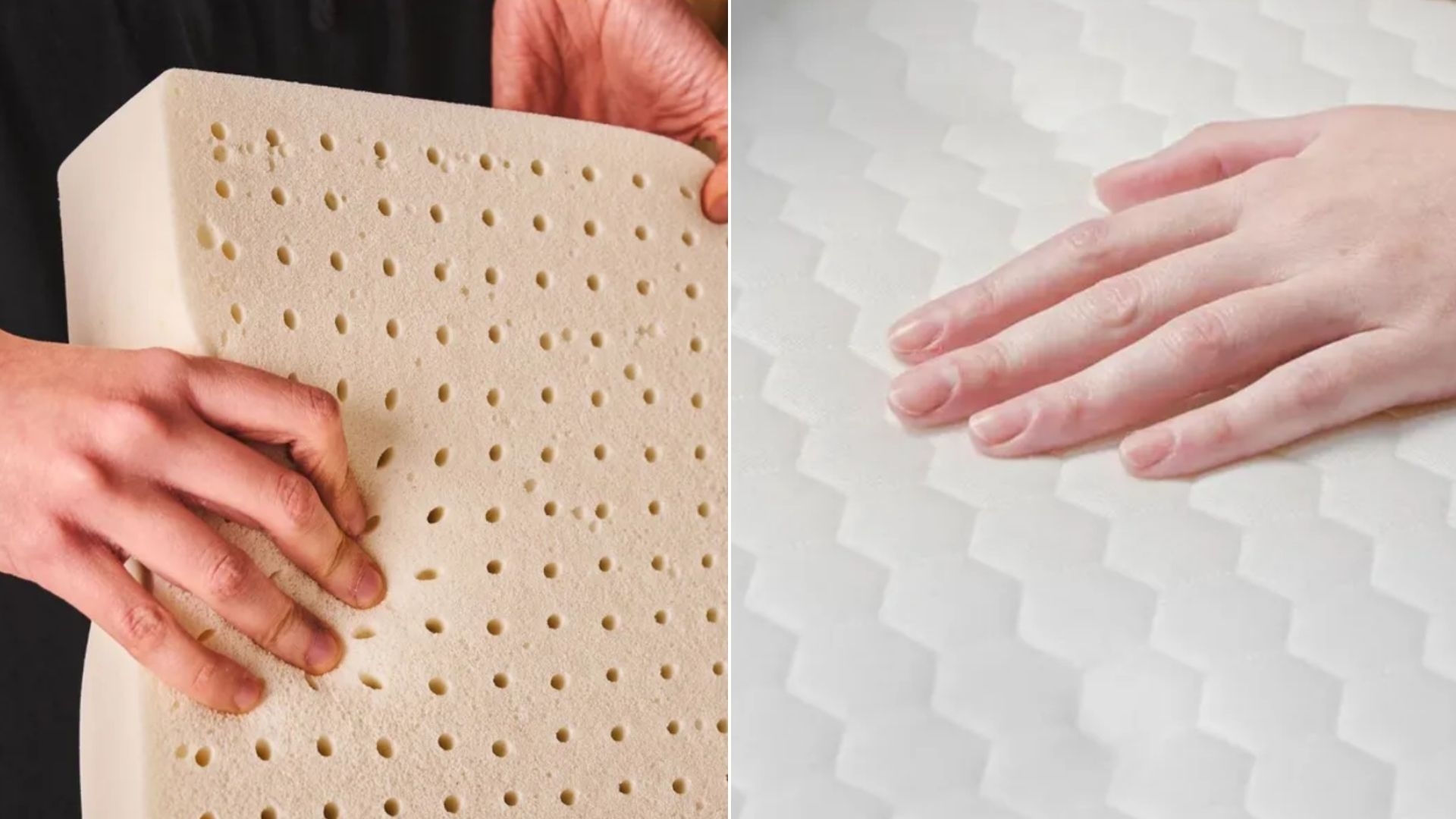 Man-made GlacioTex vs natural latex: which is the more effective cooling mattress material?