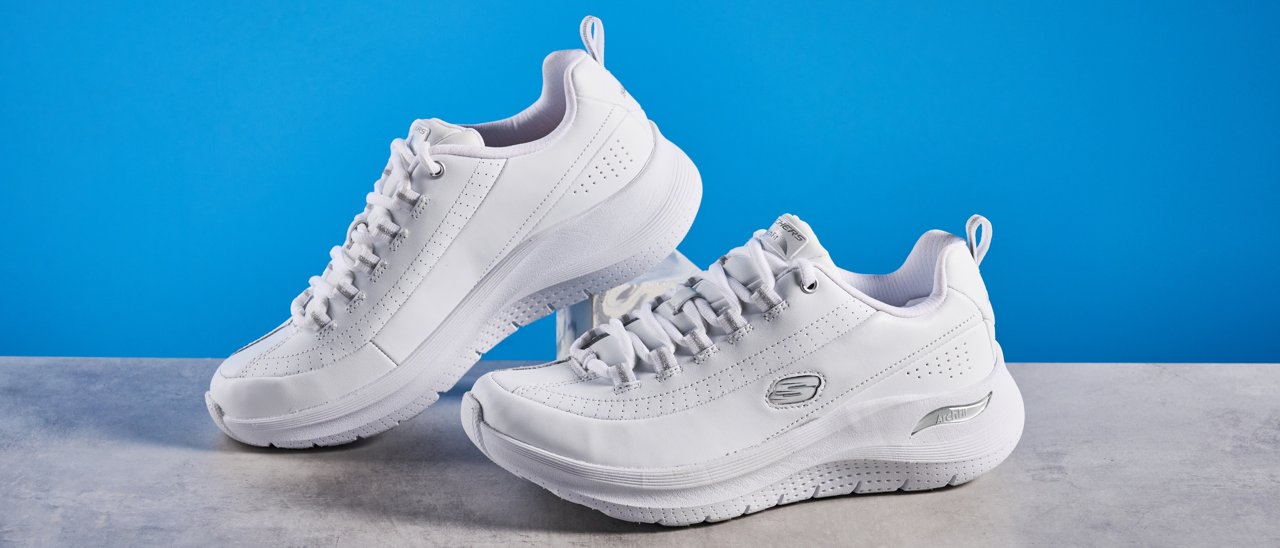 I've found the most comfortable and stylish everyday shoe — it's the Skechers Arch Fit 2.0 Star Bound