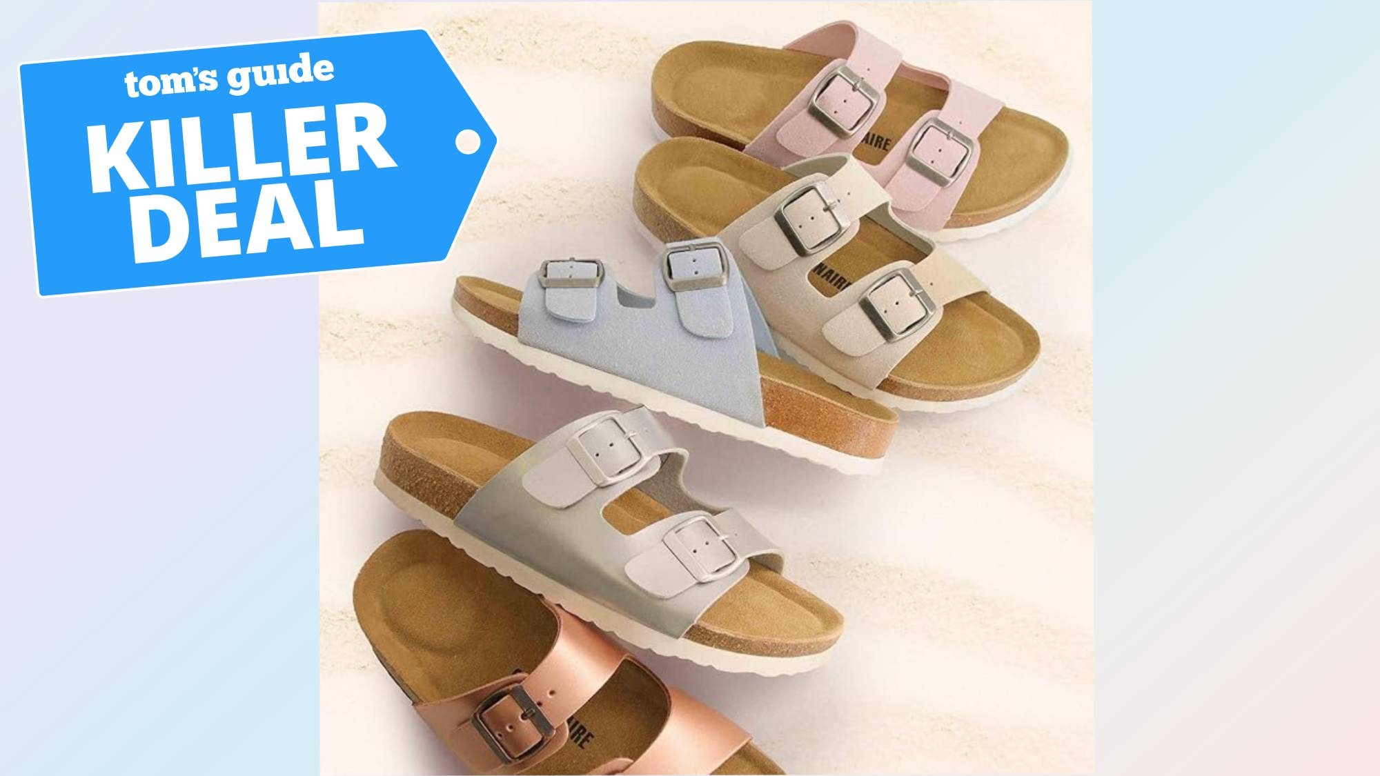 My go-to summer sandals serve Birkenstock style at a budget friendly $34 Amazon price