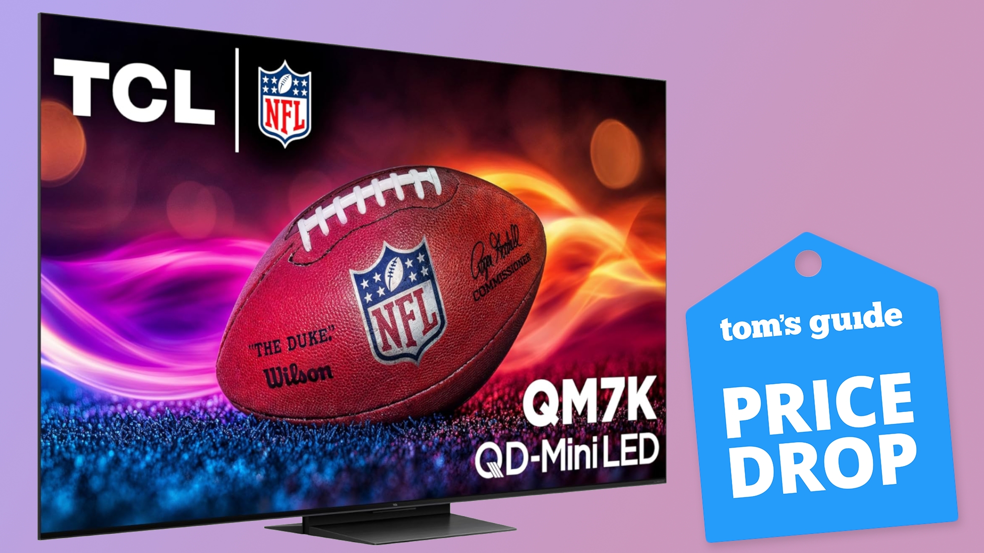 This brand-new 55-inch Mini-LED TV is already $450 off — and it's perfect for gamers