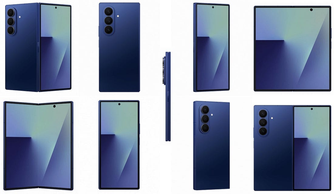 I wasn't sure how different the Samsung Galaxy Z Fold 7 would really be — but then I saw these leaked renders
