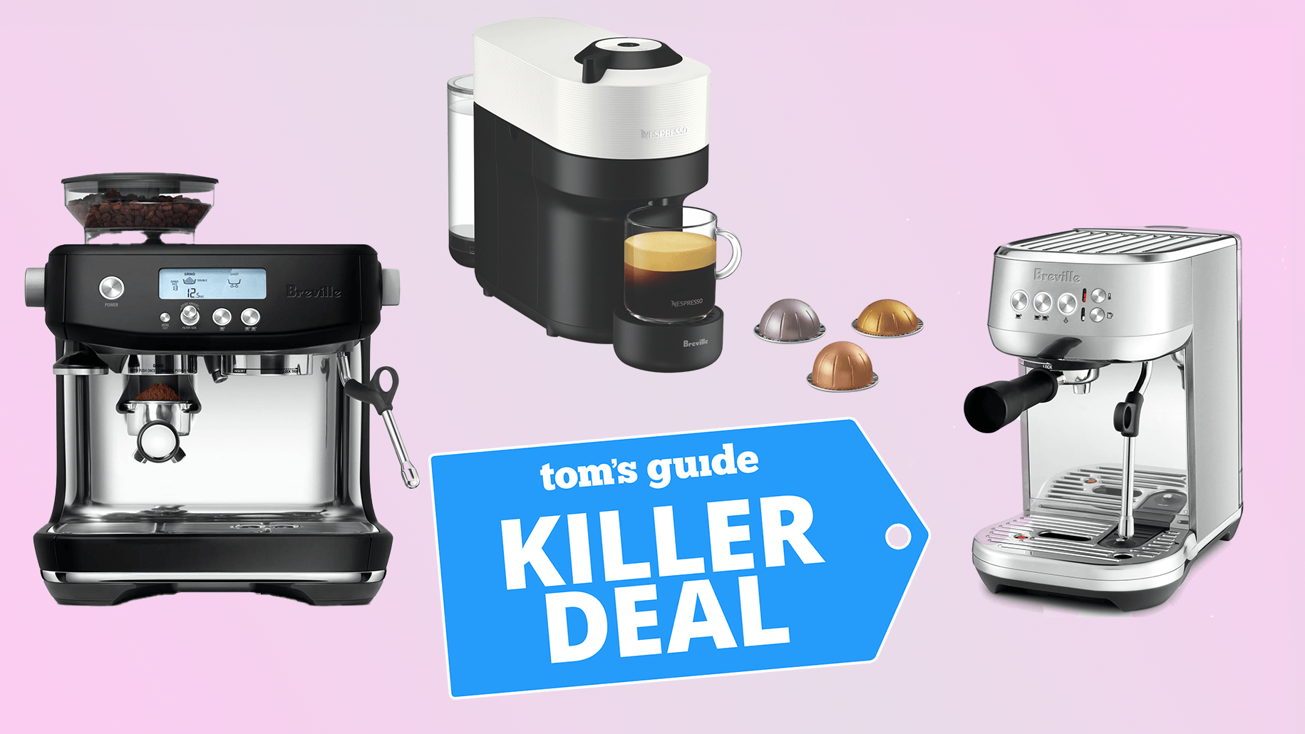 I'm a coffee lover — here are 5 great discounts I've found on top-rated Breville and Nespresso machines