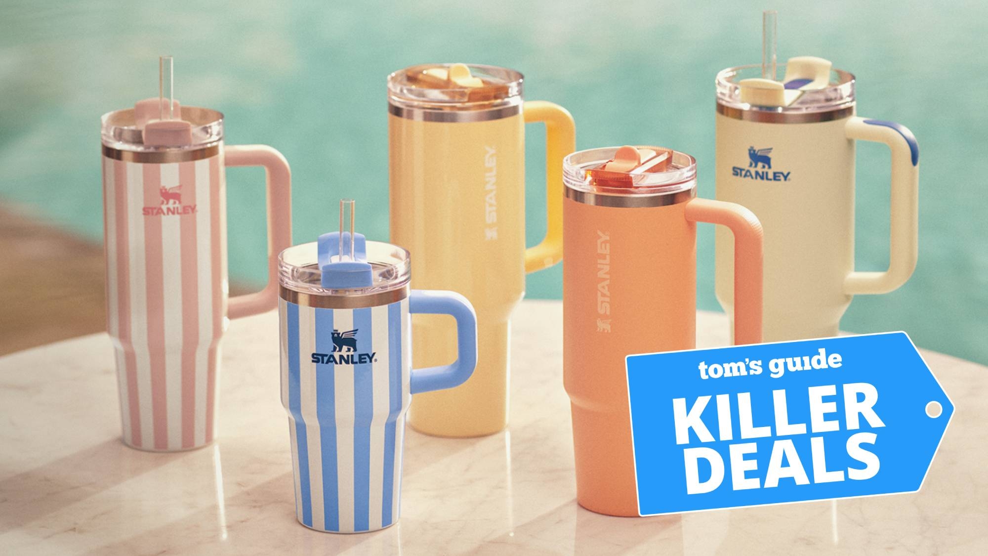 Stanley cups are up to 40% off on Amazon — 9 water bottle deals I'd shop for summer