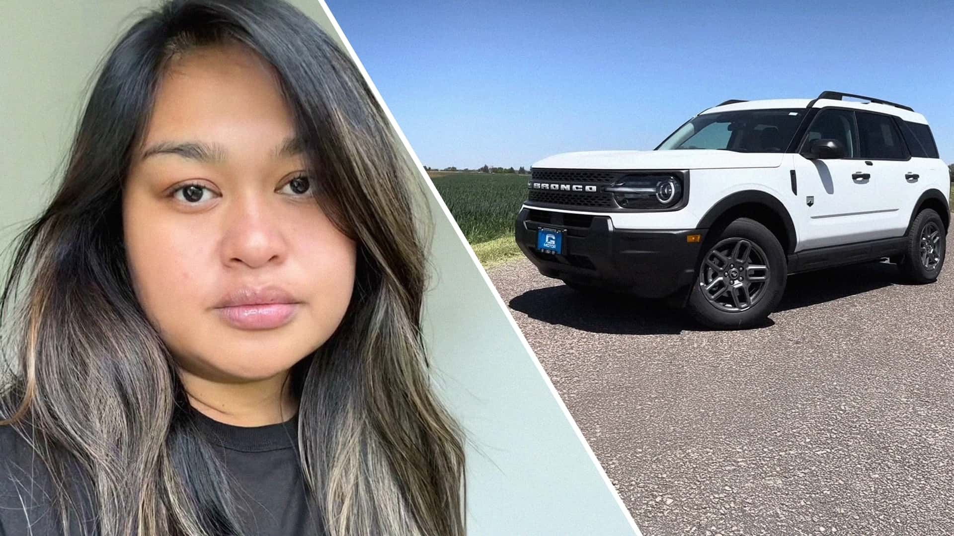 Ford Bronco Driver Goes Through Car Wash. Then She Forgets To Push This Little-Used Button