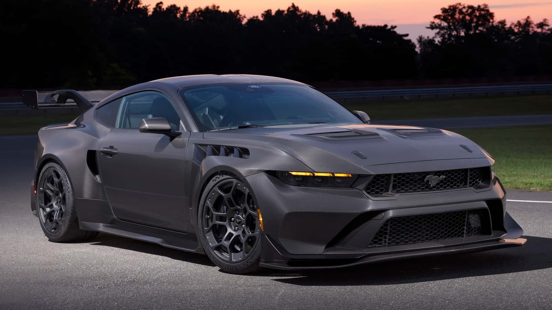 The Latest Mustang GTD Ditches Paint for Pure Carbon