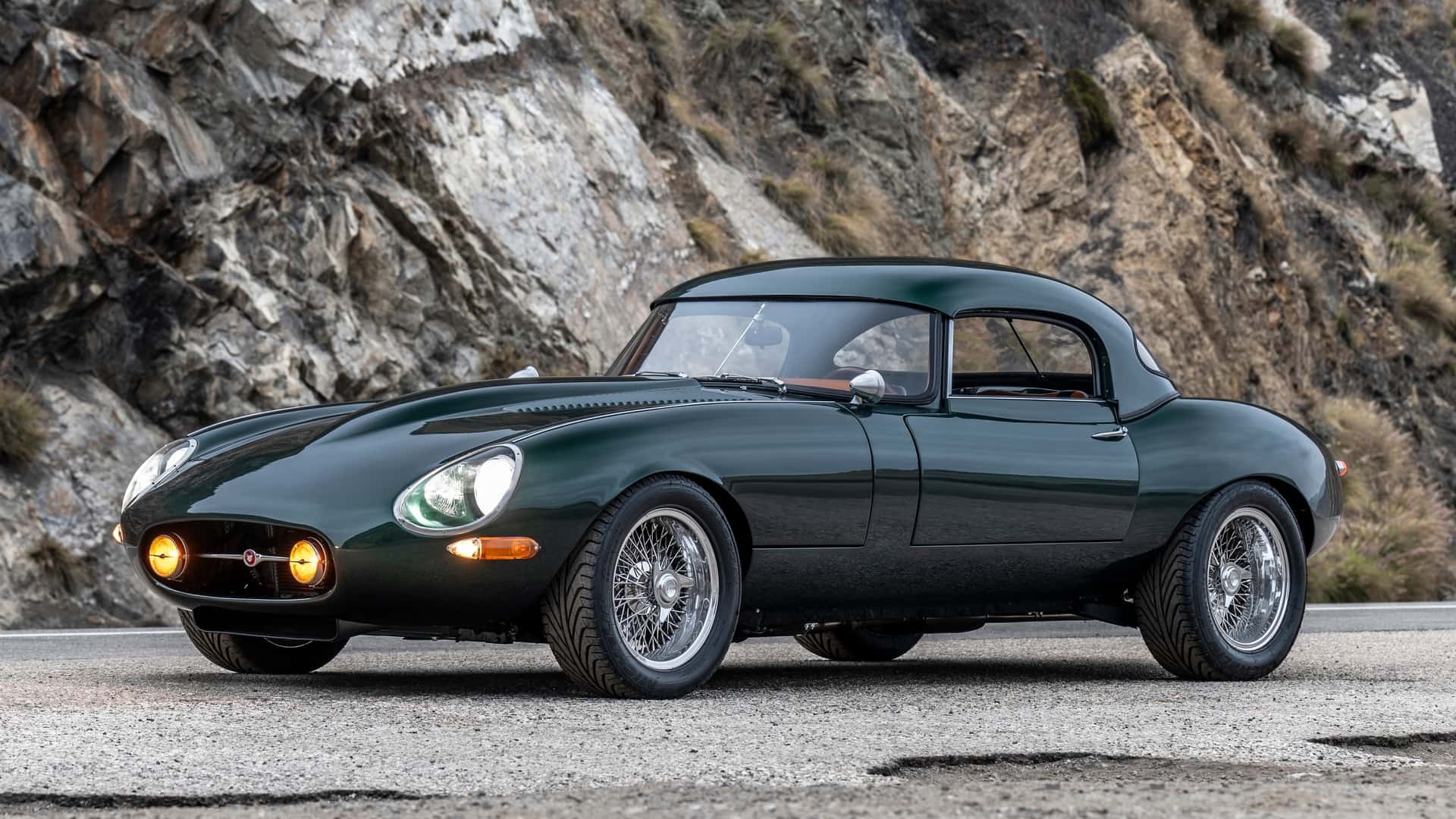 This Jaguar E-Type Restomod Hides a V-12 Secret