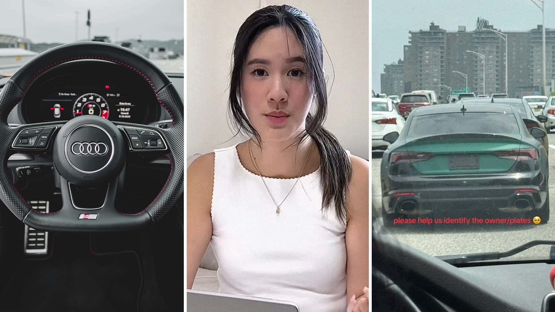 Audi Driver Hits Woman's Car On the Highway and Flees. Now Her Realtor Friend Is Offering a Discount to Anyone Who Finds Them