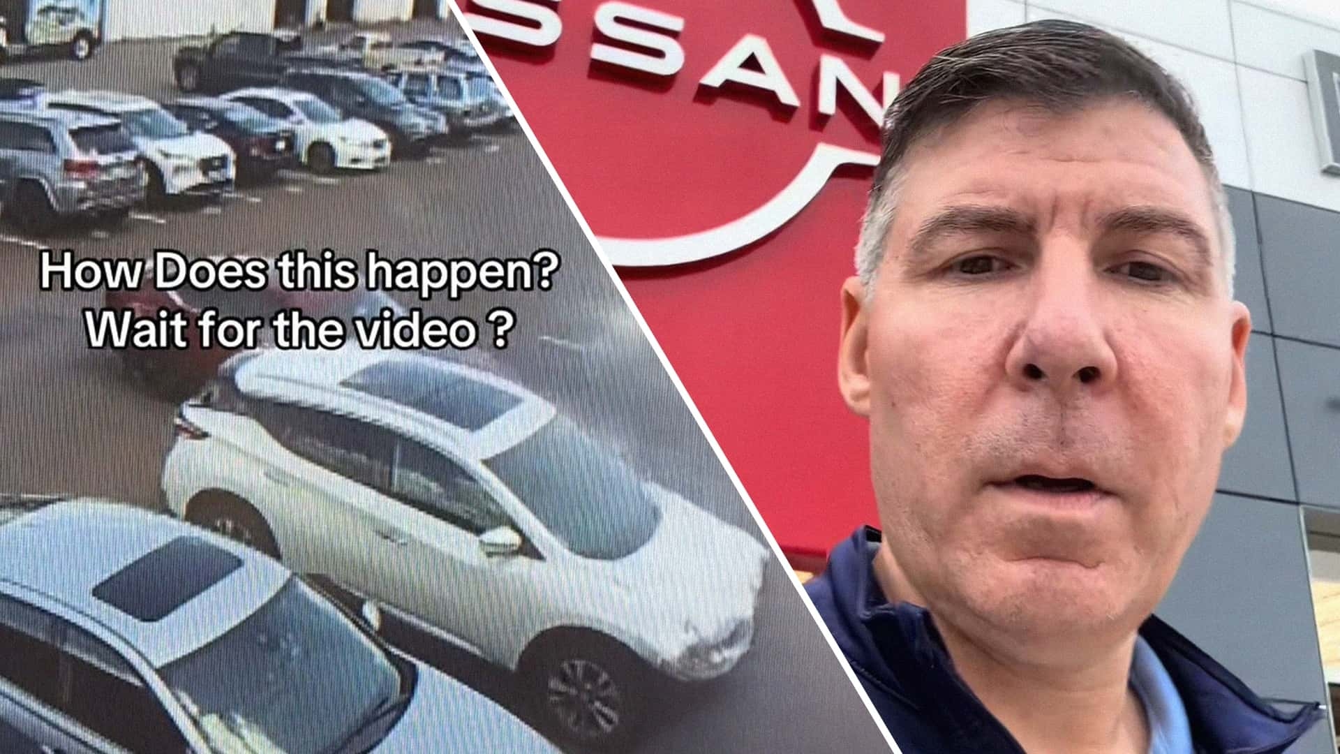 ‘How Does This Happen?:' Nissan Customer Backs Into a Parked Car During Test Drive. Then the Salesman Pulls the Security Footage