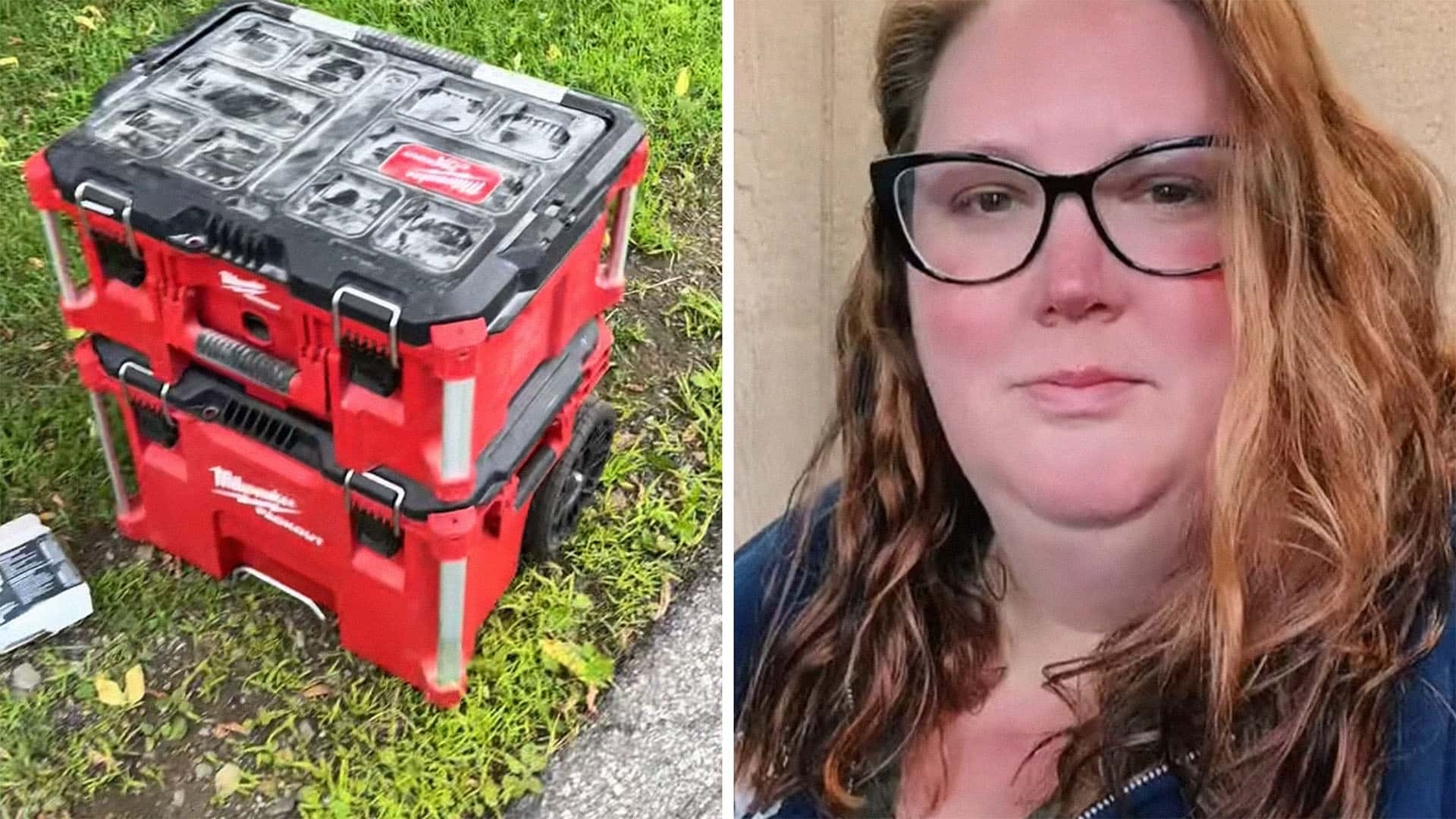 ‘Currently Waiting for the Cops:' Truck Runs Through Woman's Yard at 55 MPH and Takes Off. Then She Sees Their Milwaukee Tools